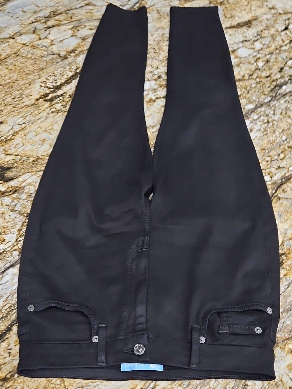 7 For All Mankind Black Jeans. Size 28 Inseam 28" Rise 11"